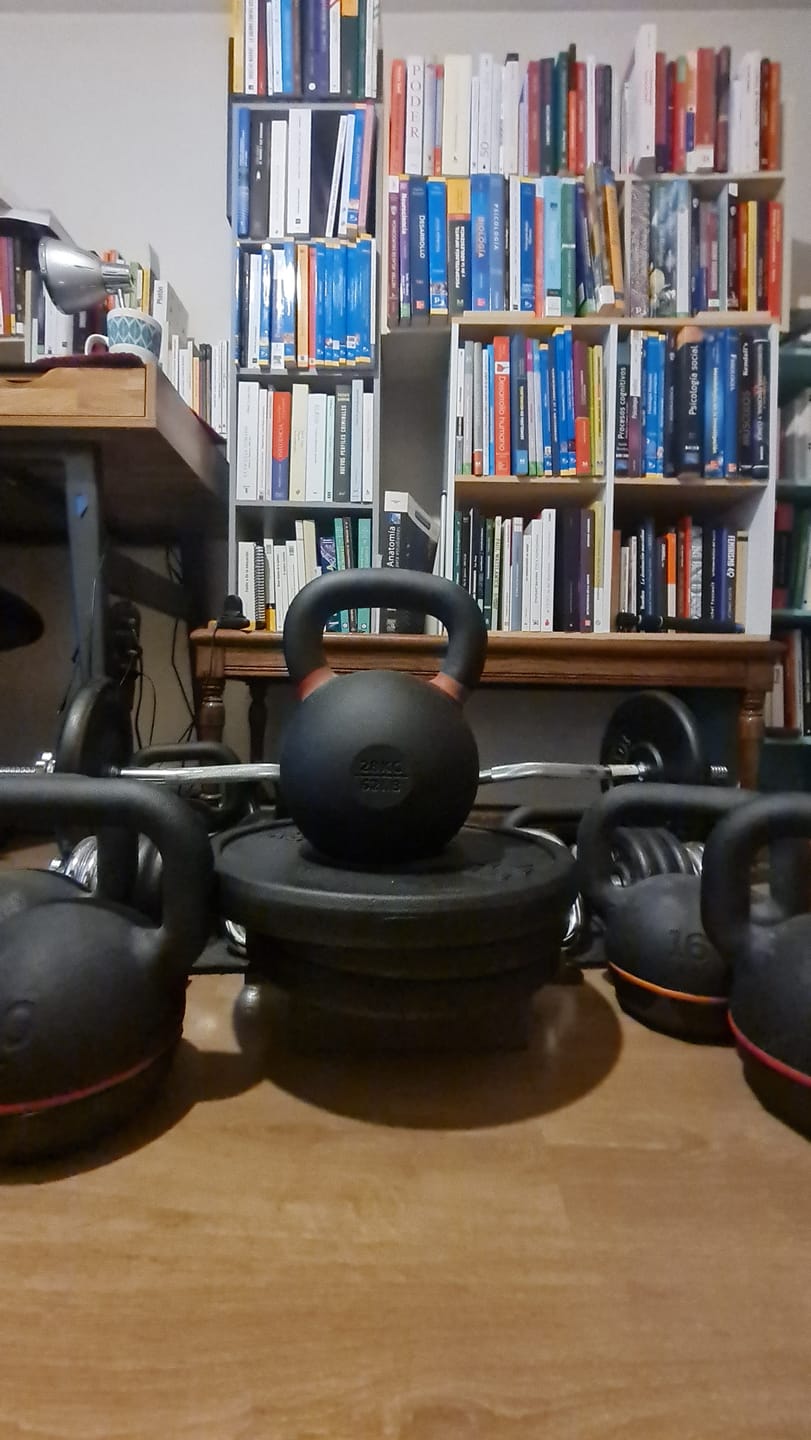 Customer photo review of Kettlebell Premium 4 a 36 kg IRONSIDE