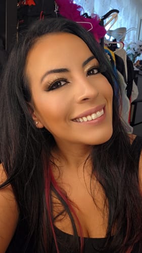 Customer photo review of Instant Dye Shampoo