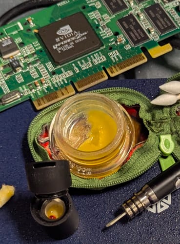 Customer photo review of Super Glue THCA Badder