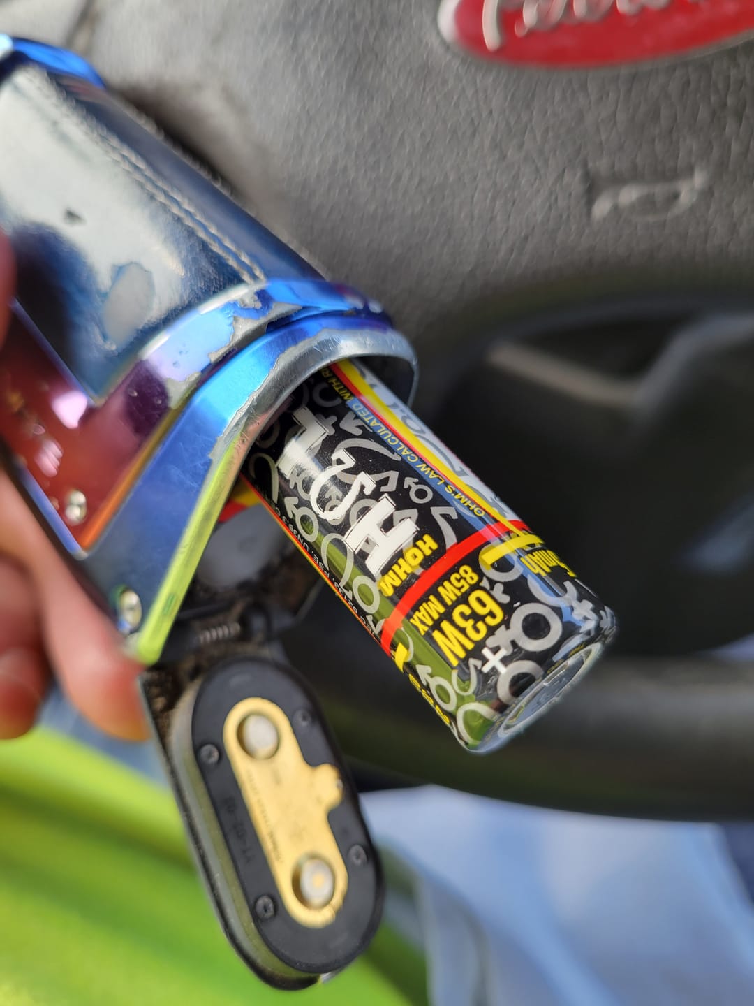 Customer photo review of Hohm Tech Life V4 18650 3015mAh 22.1A Battery