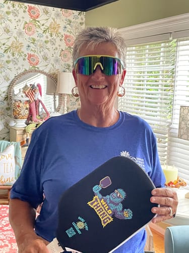 Customer photo review of The Wild Thang 16mm Pickleball Paddle