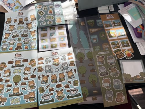 Customer photo review of Sticker Subscription