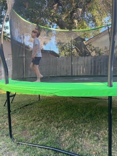 Customer photo review of Kangaroo Hoppers 10FT/12FT Weld-less Trampoline