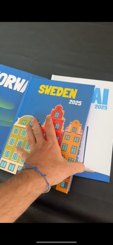 Customer photo review of Custom Travel Book
