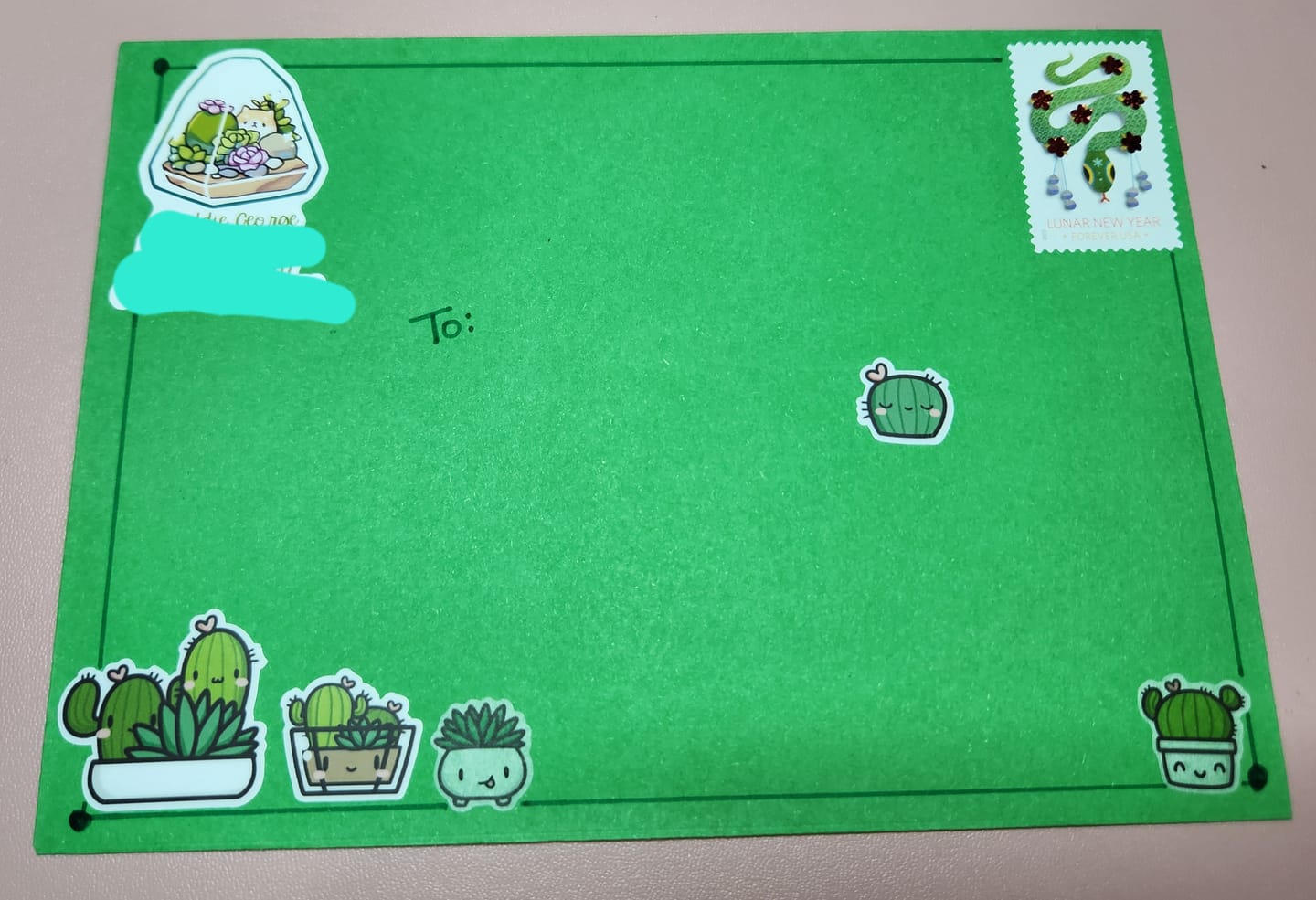Customer photo review of Cozy Plants Variety Sticker Pack