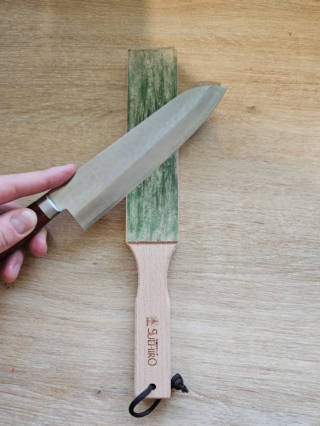 Customer photo review of Leather Strop