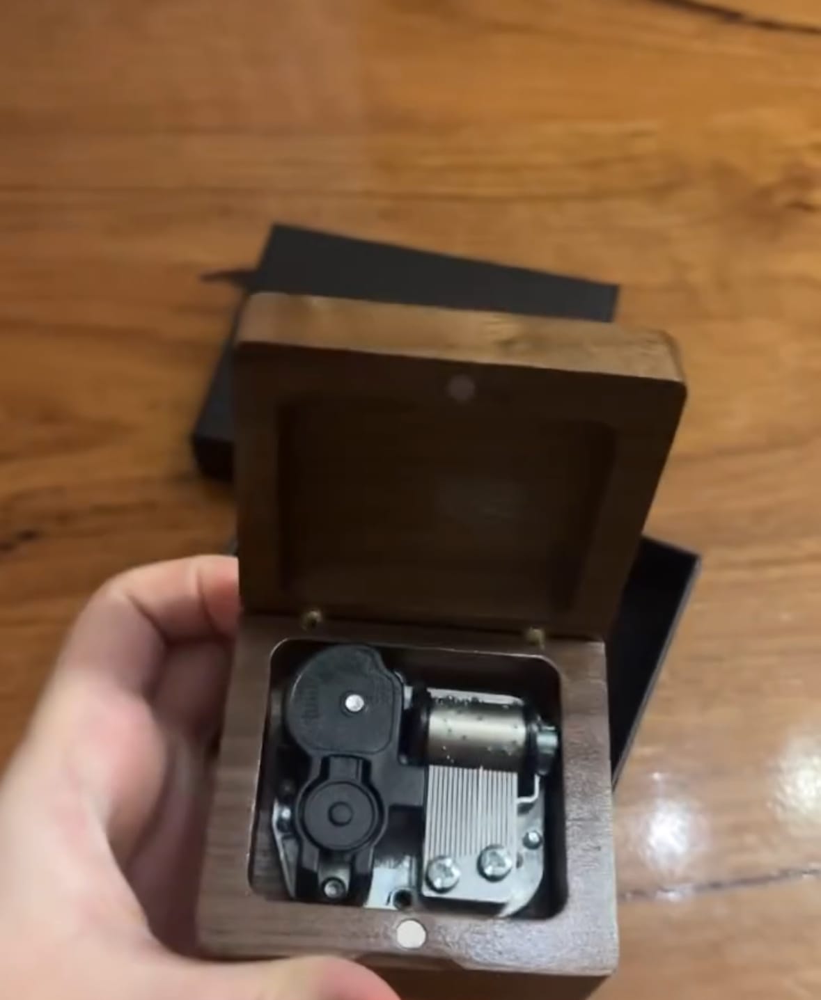 Customer photo review of Wind-up Music Box