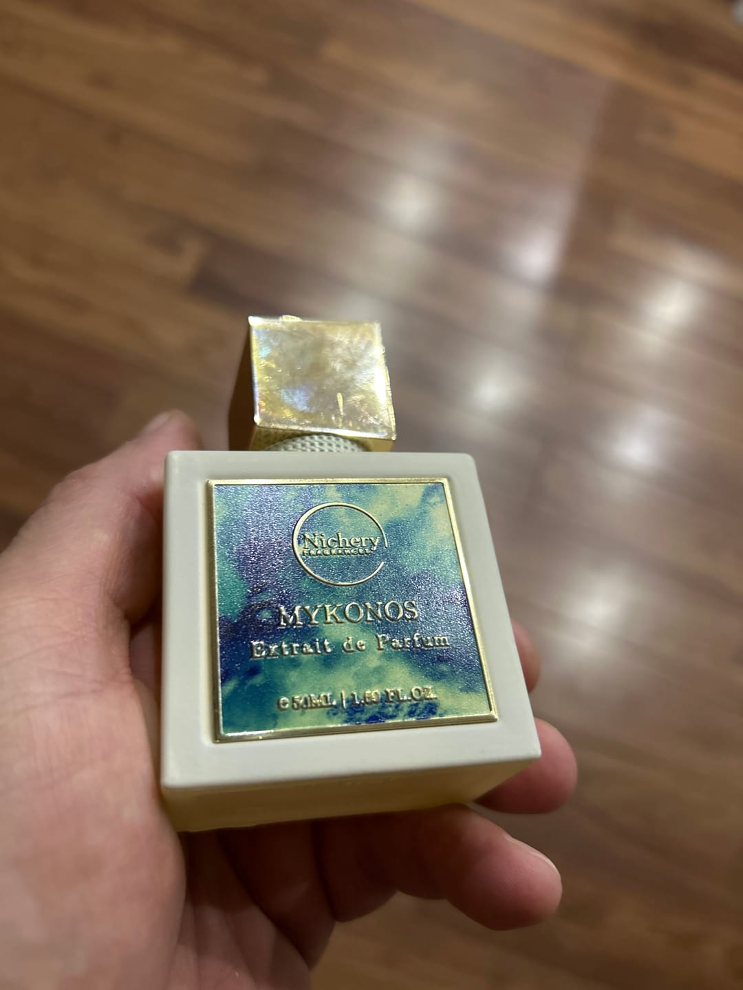 Customer photo review of Nichery Mykonos Extrait de Parfum - Unisex 50ml