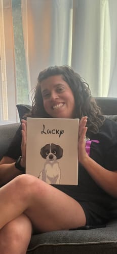 Customer photo review of Print & Ship - Get Your Portrait Printed & Shipped