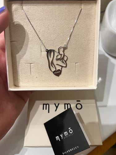 Customer photo review of Collana Mamma e Figlio