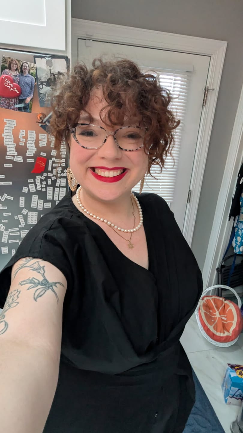 Customer photo review of VENUS WRAP JUMPER | BLACK WASHED