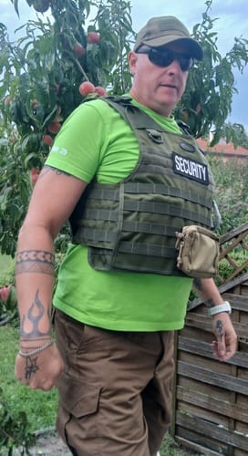 Customer photo review of Einsatzweste ALPHA - Oliv SK1 bis SK4