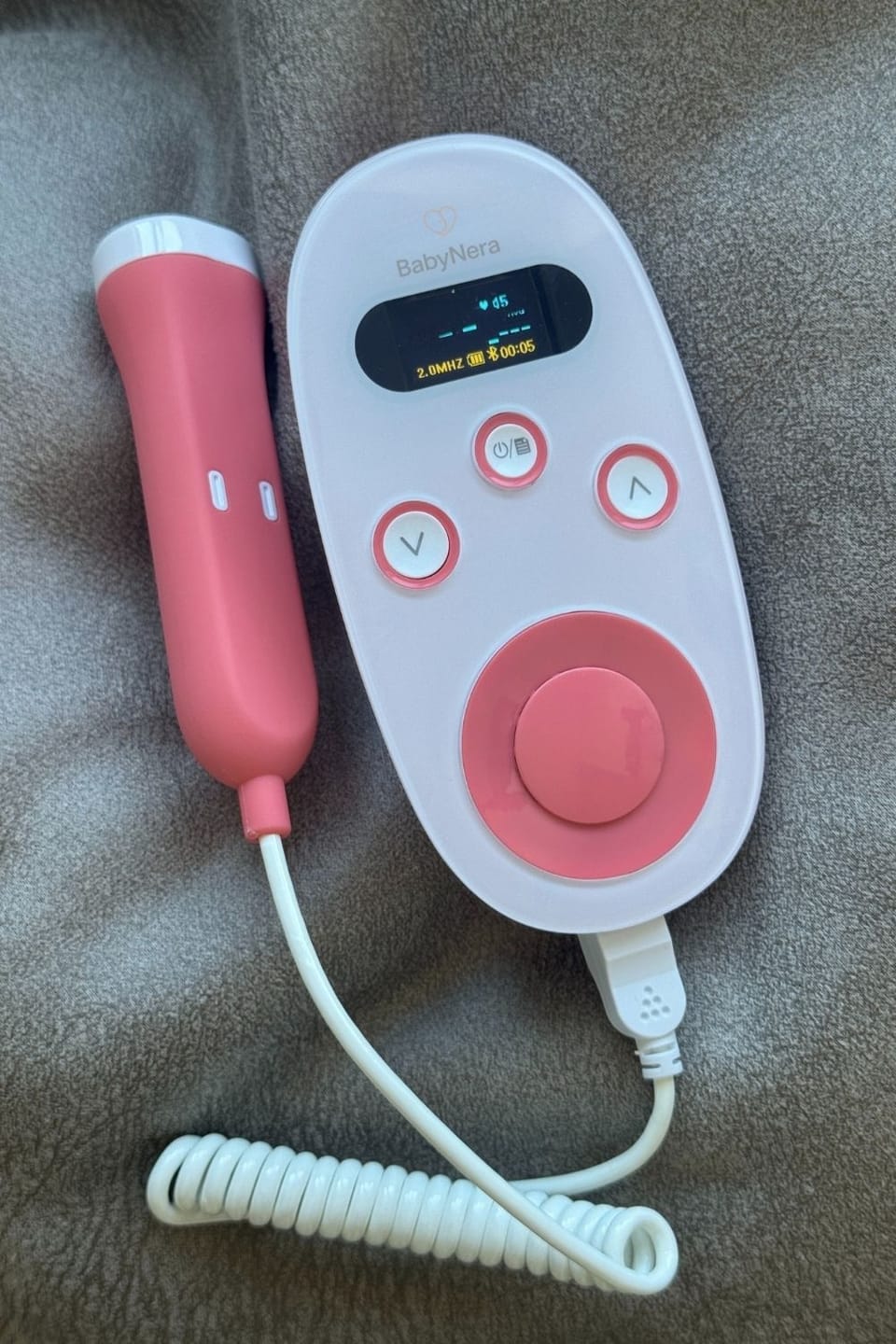 Customer photo review of BabyNera HeartEcho™ Fetal Doppler