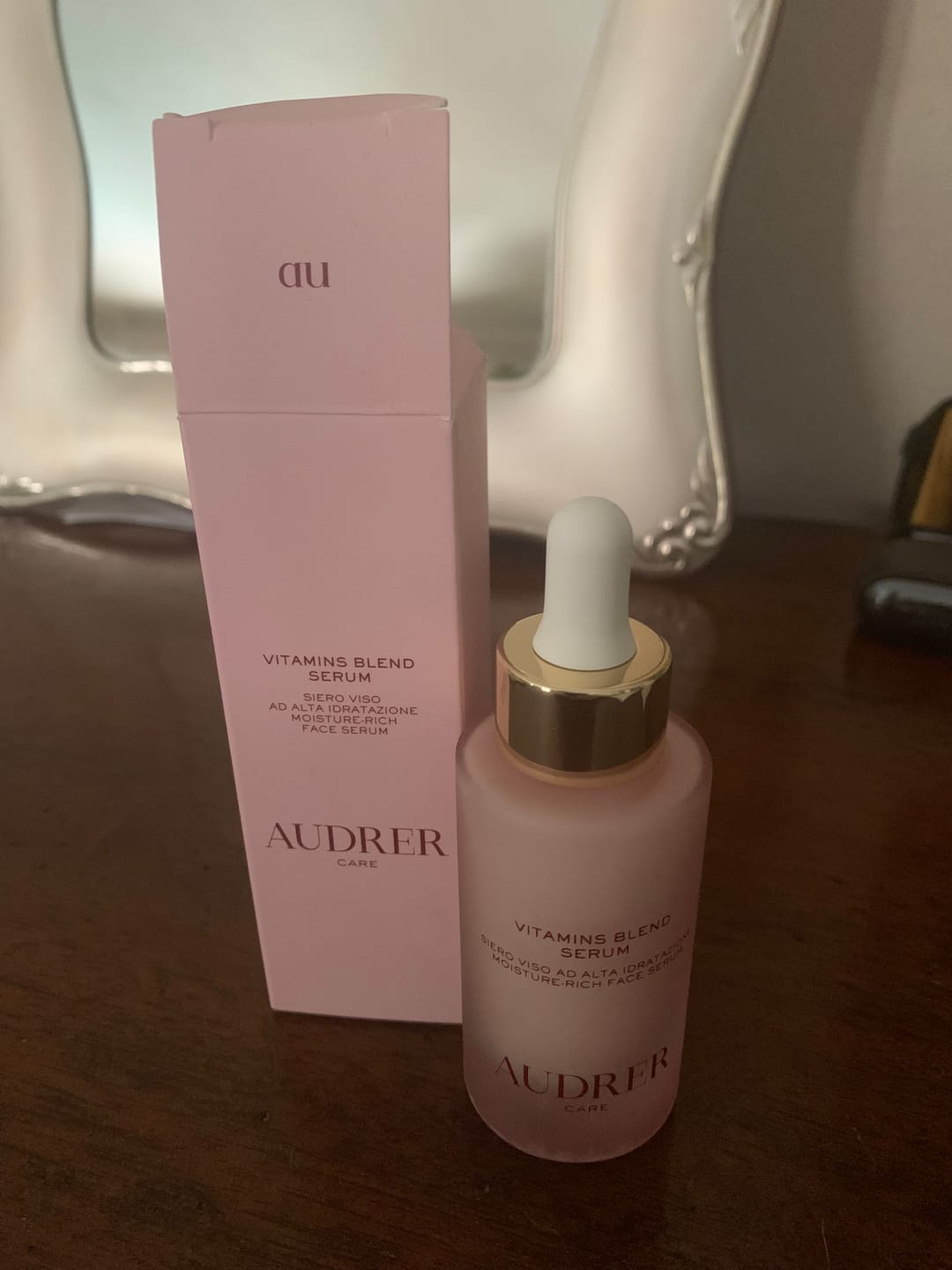 Customer photo review of Vitamins Blend Serum
