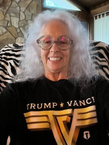 Customer photo review of TV Rocker Gold T-Shirt