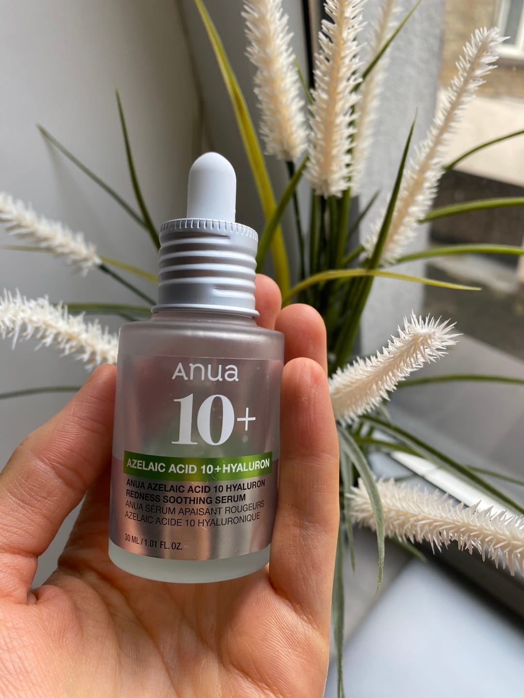 Customer photo review of Serums ar azelaīnskābi Anua Azelaic Acid 10 Hyaluron Redness Soothing Serum