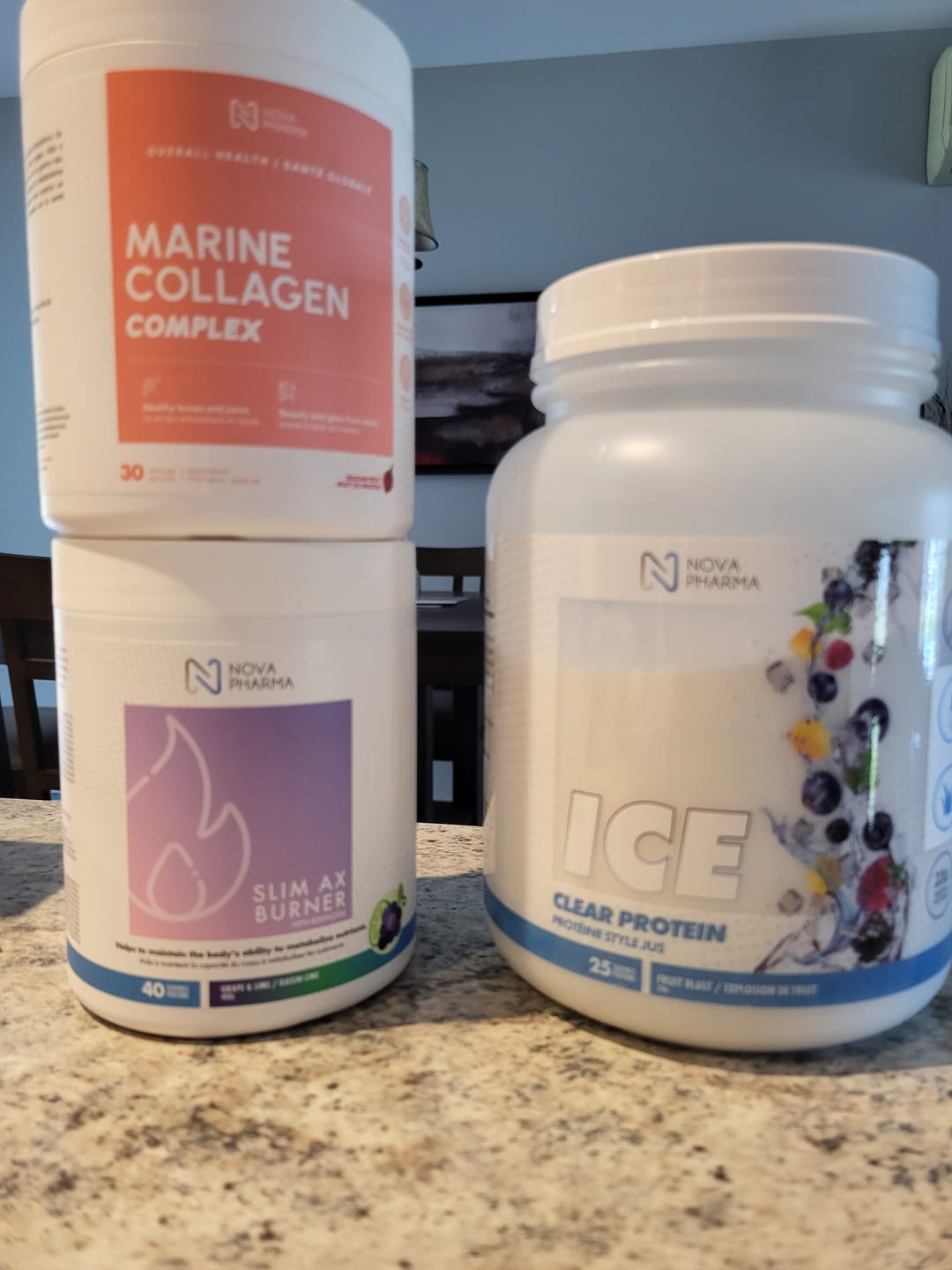Customer photo review of Marine Collagen Complex With Hyaluronic Acid, Vitamin C and Biotin - 30 servings