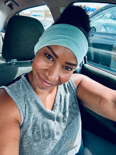 Customer photo review of CRAVINGS - 4'' Headband