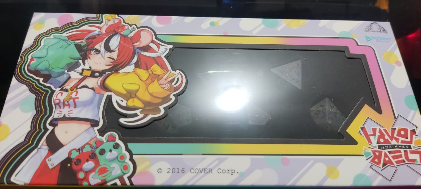 Customer photo review of PRE-ORDER | Baelz Dice Set | hololive x MMG Exclusive