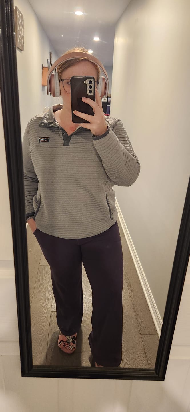 Customer photo review of FlexFit Wide Leg Pants