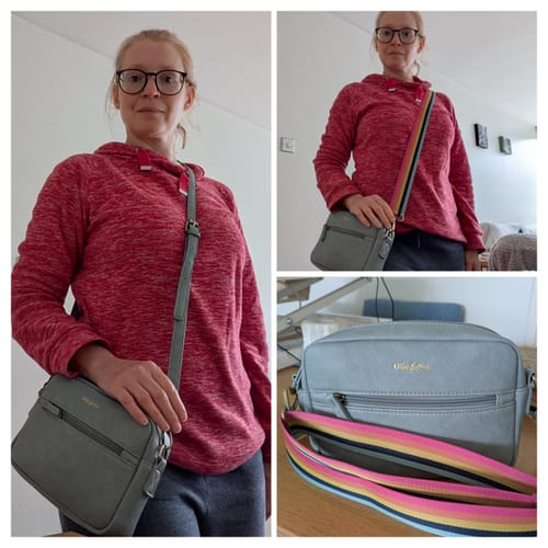 Lisa G. review of Gigi Crossbody - Duck Egg image 1 out of 1
