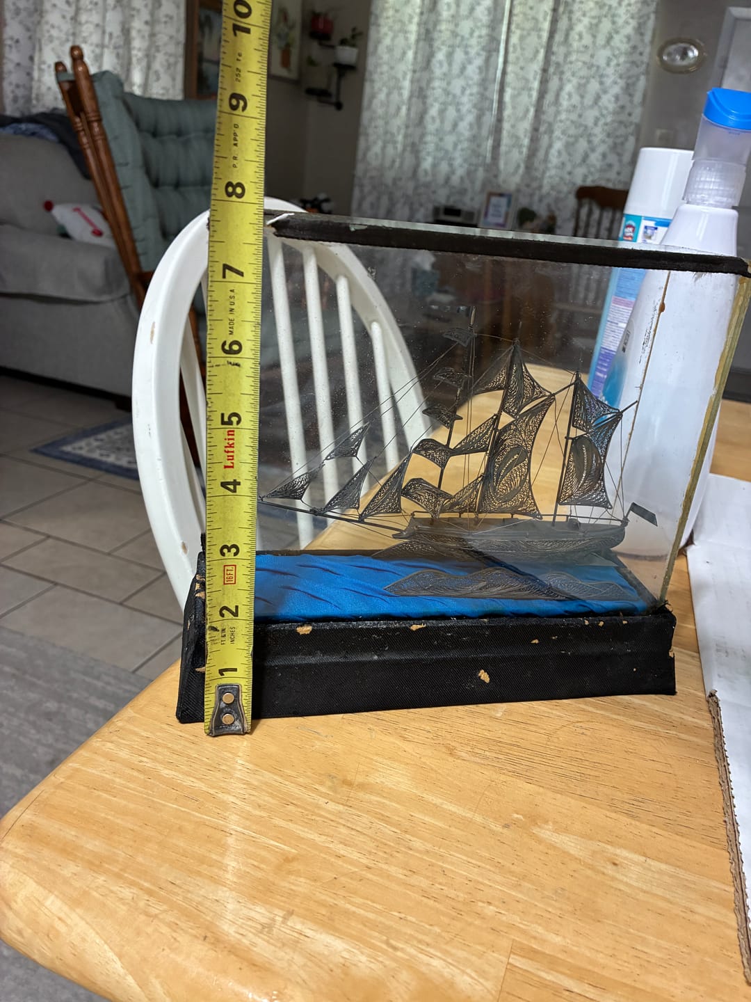 Customer photo review of Acrylic Versatile Display Case 12 X 8.25 X 8 - Clear (A004/V41)
