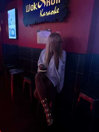 Customer photo review of ISLA MINI DRESS - LIGHT MINT GREEN