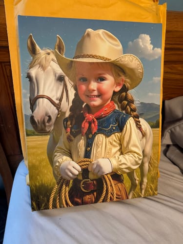 Customer photo review of The Lasso Princess