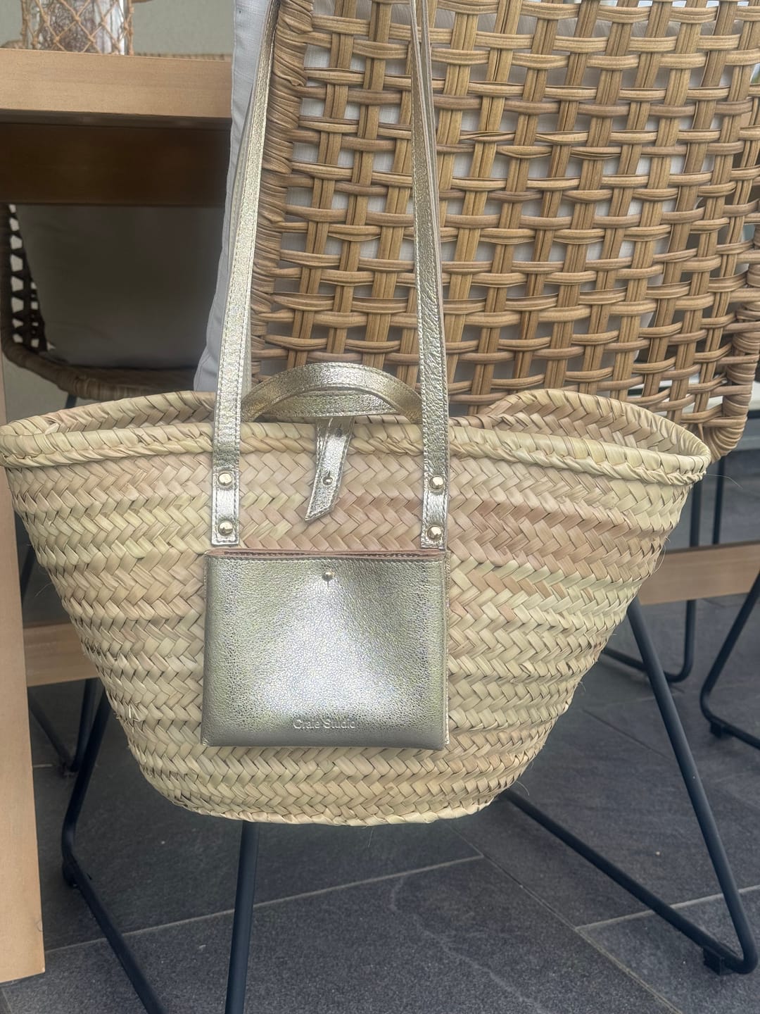 Customer photo review of Panier or - Craie Studio