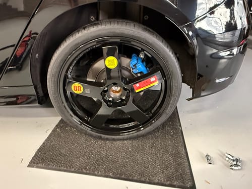Customer photo review of FORD Focus RS Space Saver Spare Wheel Kit - HUB CENTRIC - Braumach Spare Wheel Kit All Models - 2009-2018