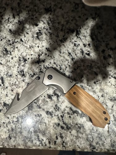 Customer photo review of HOLY GRAIL™ POCKET KNIFE