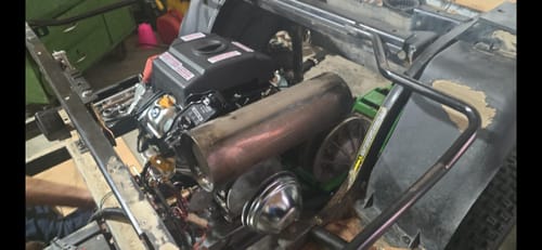 Customer photo review of Predator 22hp Installation Kit for 1994-2008 EZ-GO TXT / Medalist / Workhorse