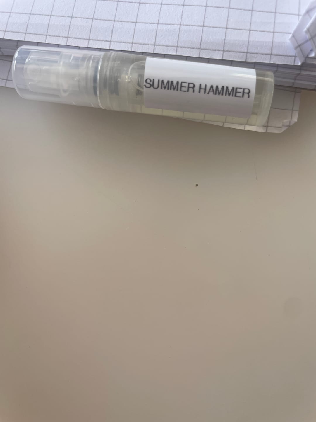 Customer photo review of LORENZO PAZZAGLIA - SUMMER HAMMER