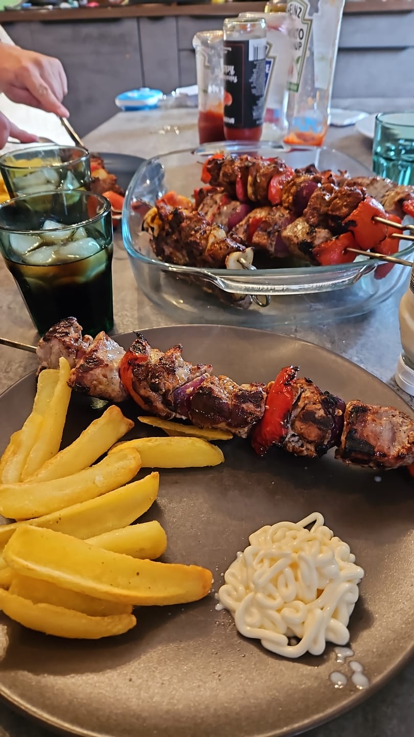 Customer photo review of Rinder-Schaschlik BBQ – rauchig-süß mariniert & grillfertig | mySchaschlik