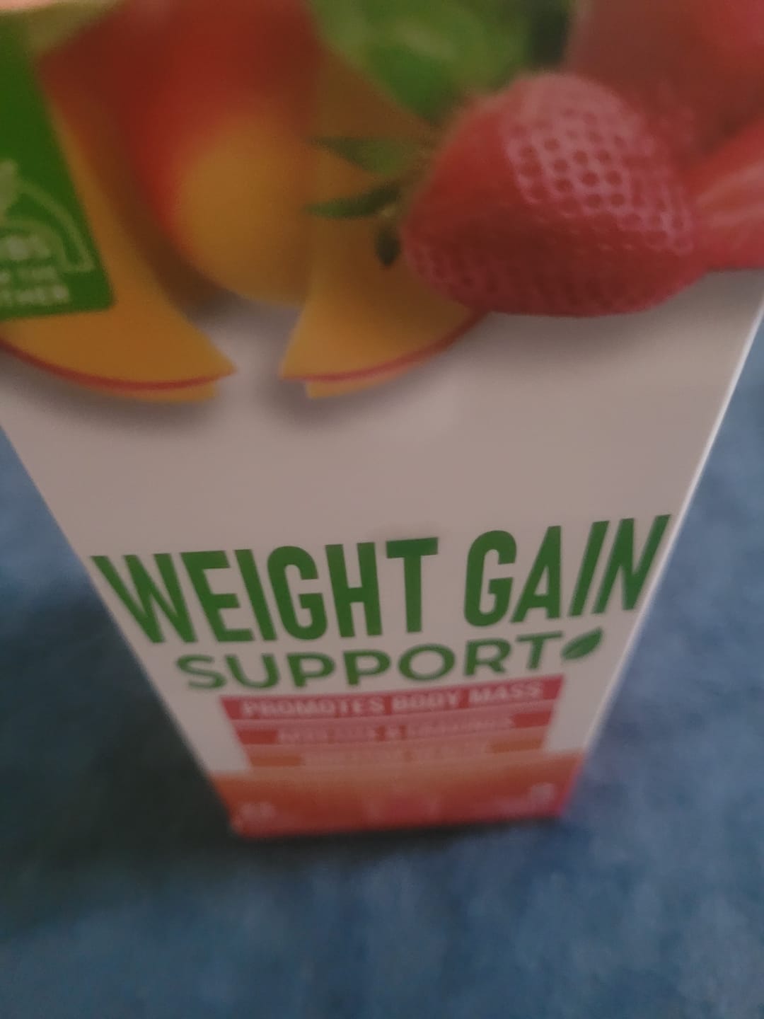 Customer photo review of Herbapeutic Weight Gain Syrup