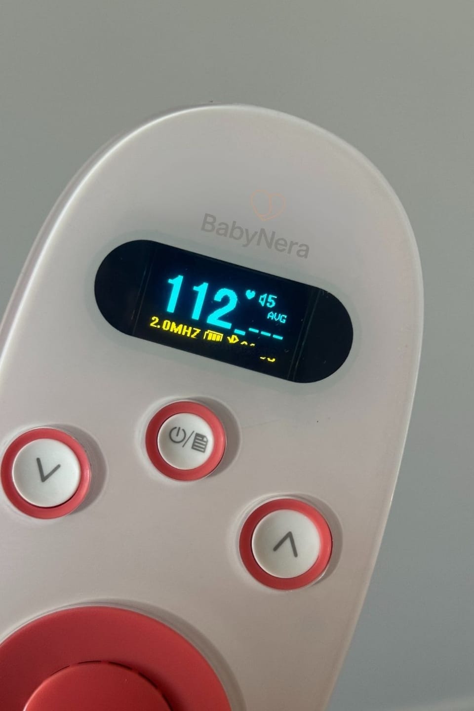 Customer photo review of BabyNera HeartEcho™ Fetal Doppler