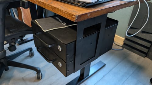 Customer photo review of Lockable Drawer