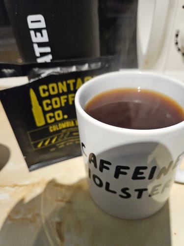 Customer photo review of Ground Coffee Advent Calendar