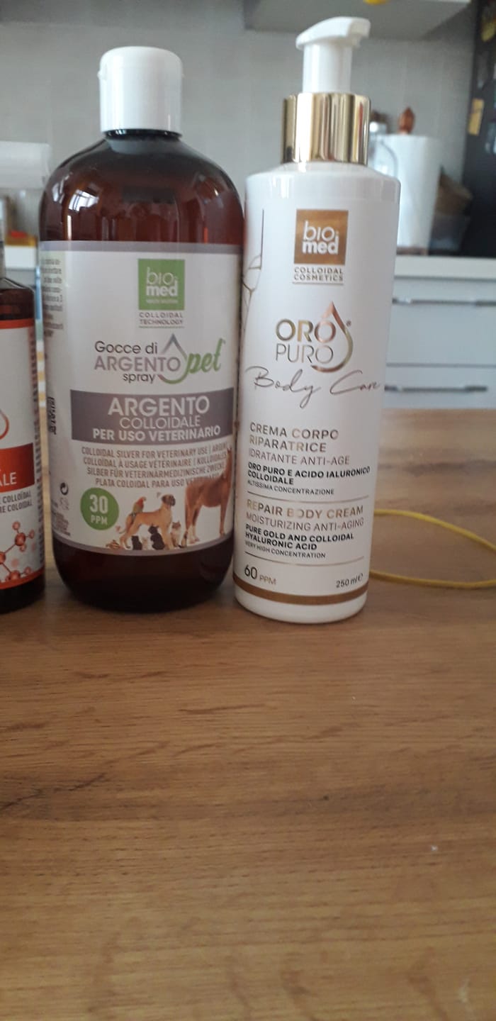 Customer photo review of Crema Corpo Riparatrice all'Oro e Ialuronico – La Tua Pelle, il Tuo Capolavoro