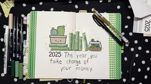Customer photo review of Cozy Plants Journal