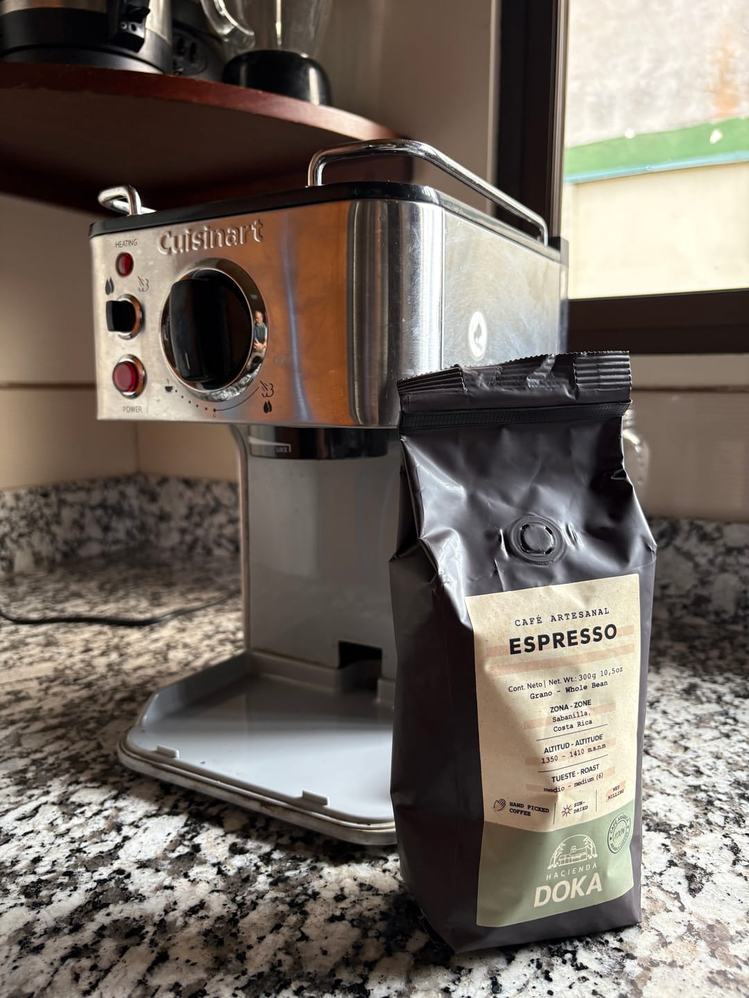 Customer photo review of Café Hacienda Doka Espresso Grano