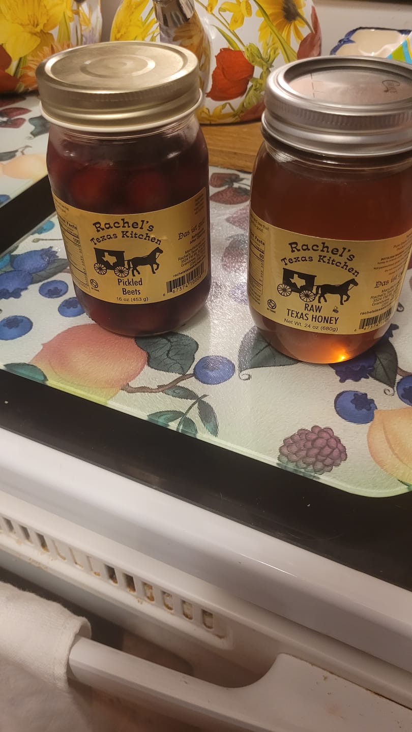 Customer photo review of Raw Texas Honey