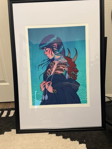Customer photo review of Mob Ties - Limited Edition Print