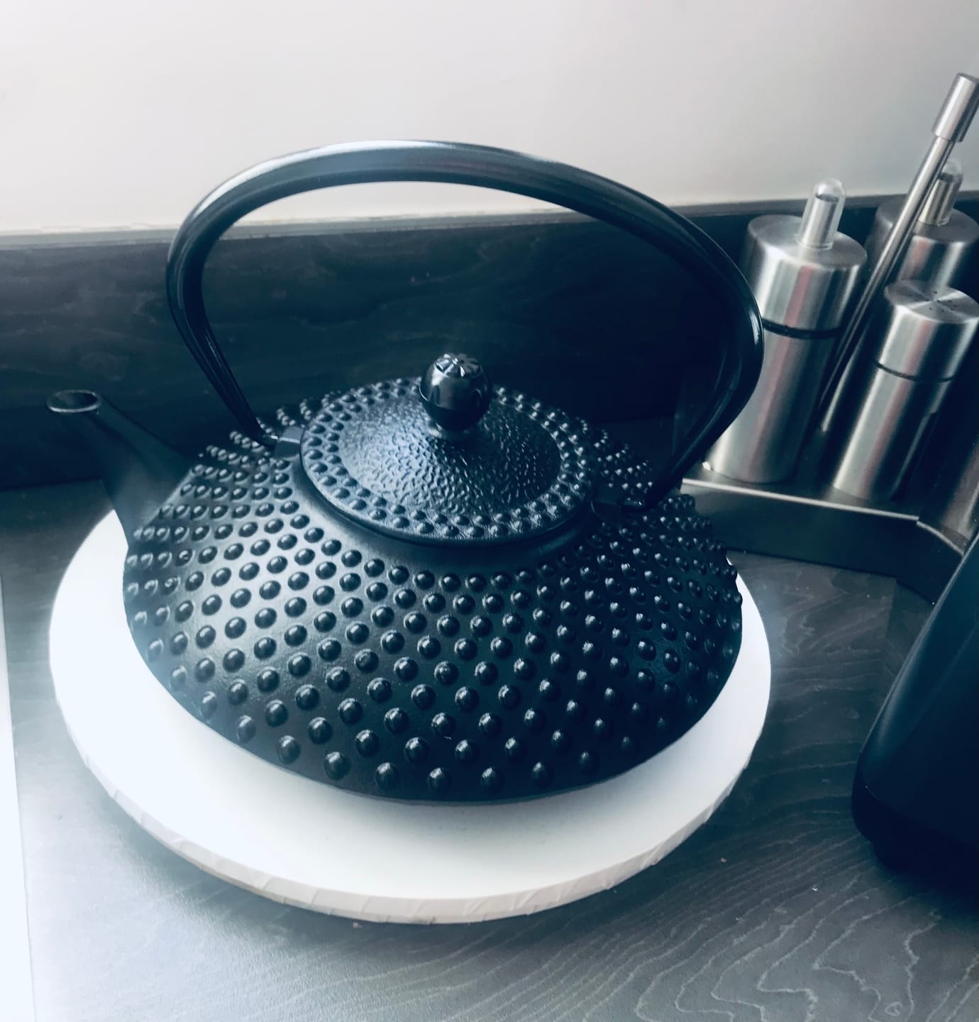 Customer photo review of Cookinglife Theepot - Gietijzer - Zwart - 1 liter