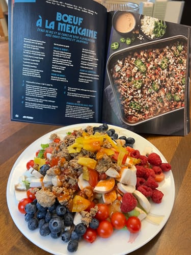 Customer photo review of Livre - Les Fit Lunchs Tome 2, Par le Fit Cook