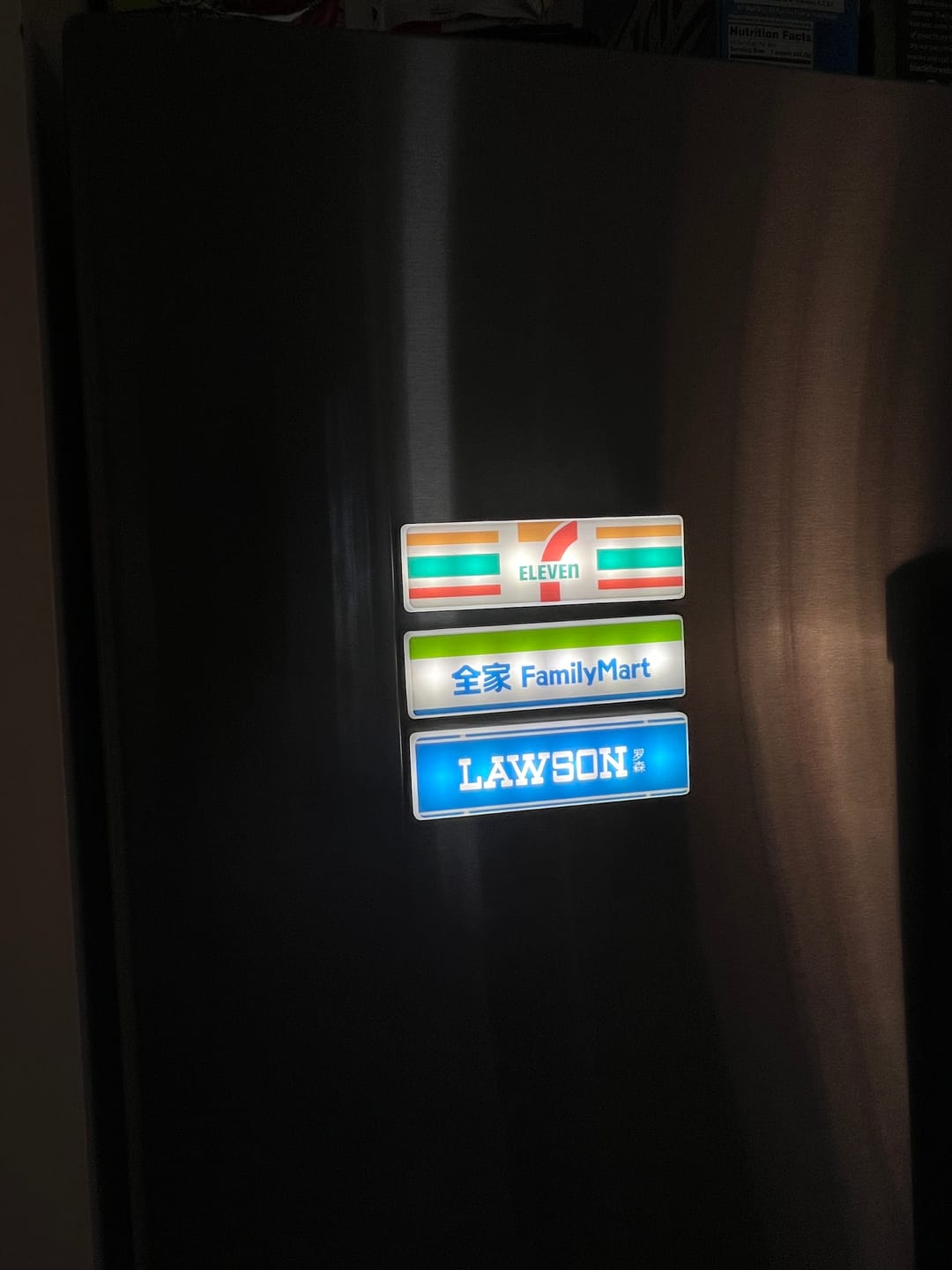 Customer photo review of Konbini LightBox Magnets