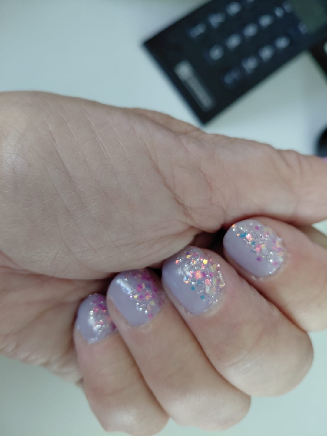 Customer photo review of Cinderella Dipping Powder