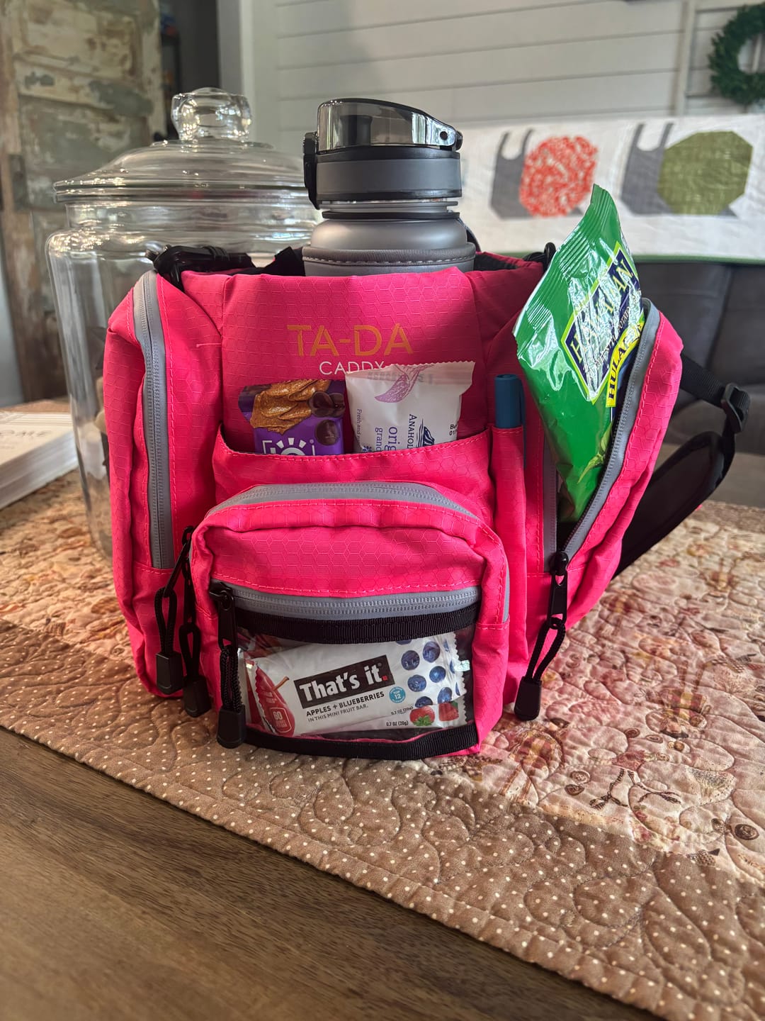 Customer photo review of TA-DA CADDY ZIPPER POCKETS