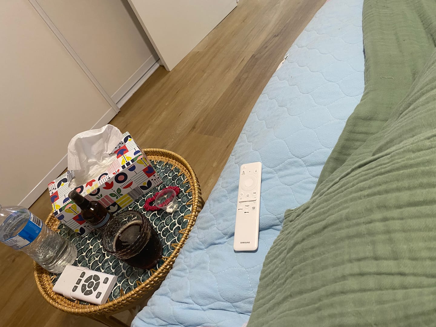 Customer photo review of Sirena Rattan Table