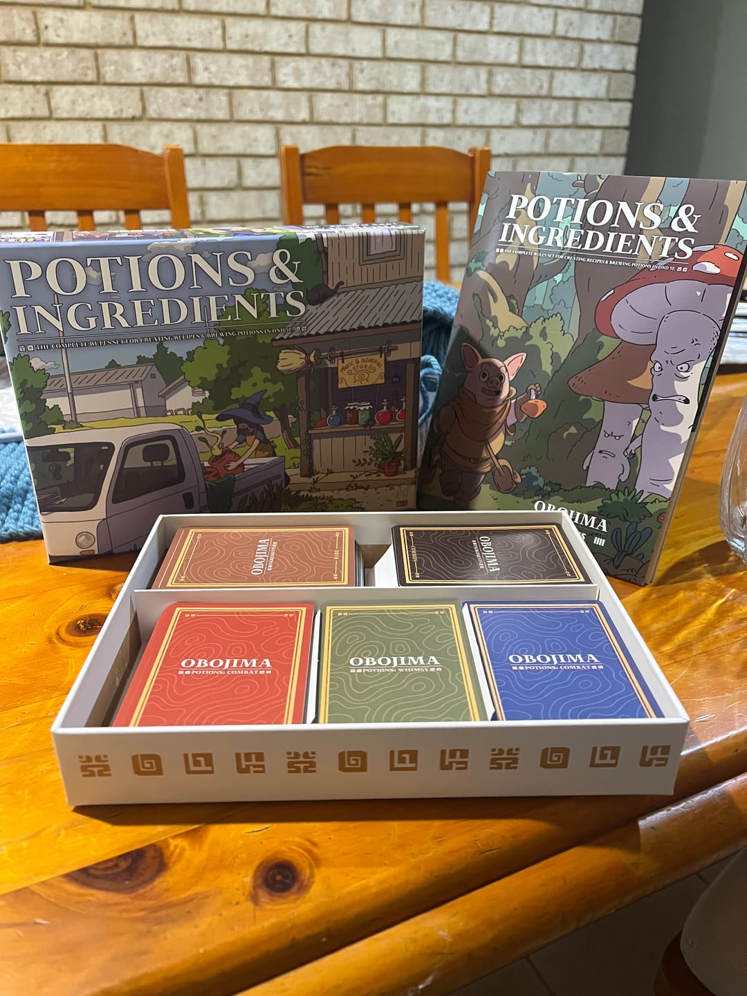 Customer photo review of Potion & Ingredient Deck - Box (Preorder July 2025)